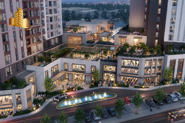 The new Residential Center of Beylikduzu